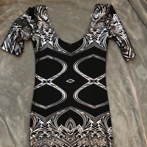 Black and Silver New Year’s Eve dress from Macy’s!